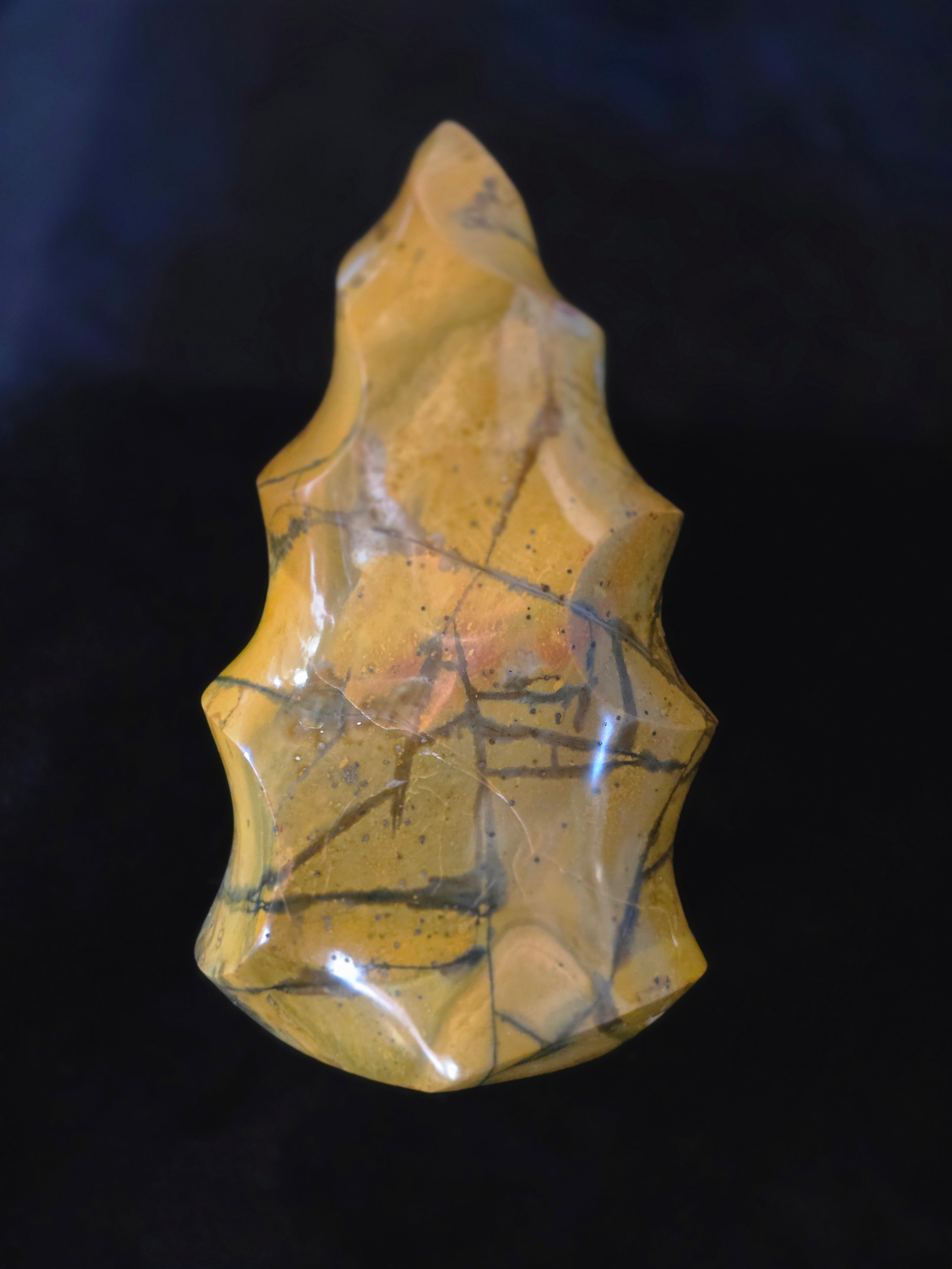 Mookaite Jasper Freeform Flame