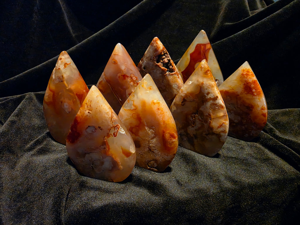Flower Carnelian Freeform