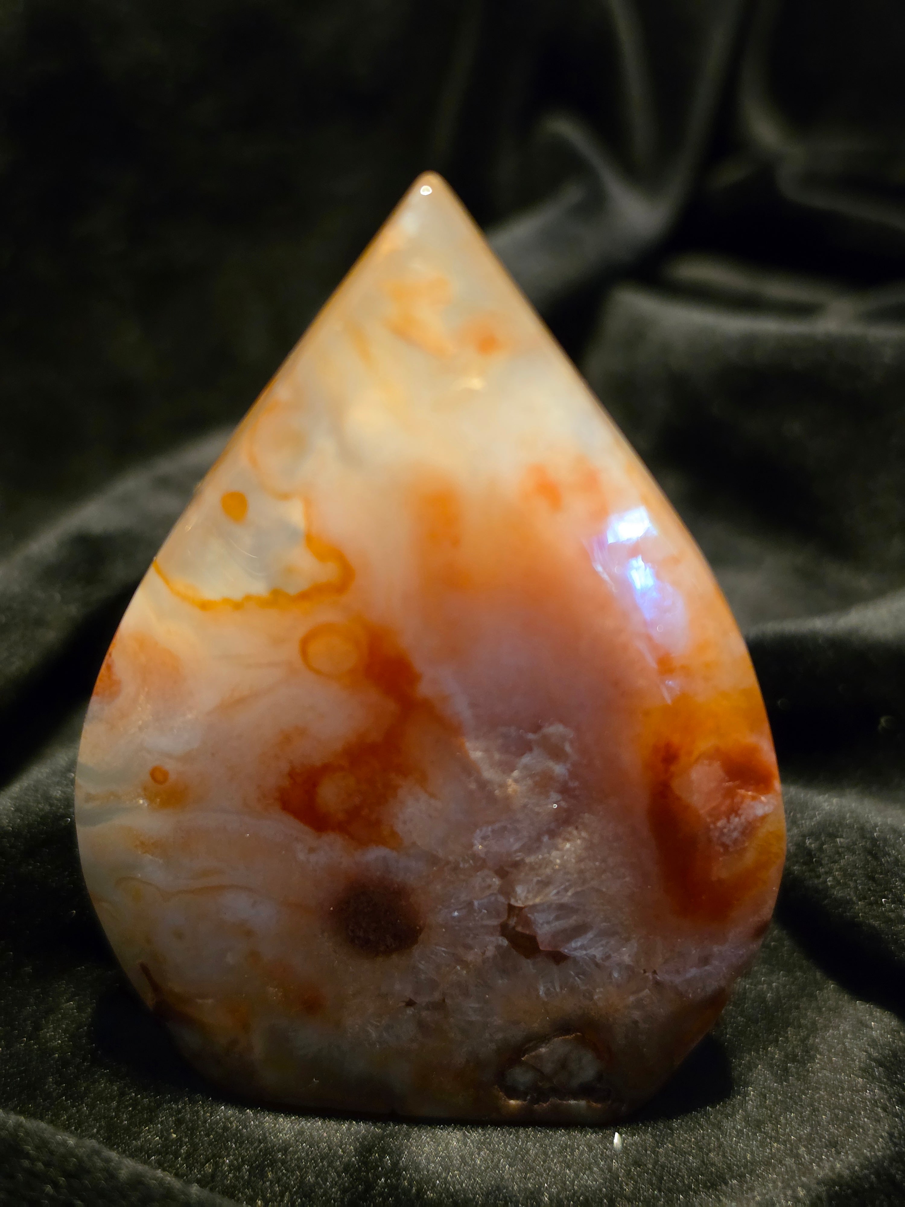 Flower Carnelian Freeform