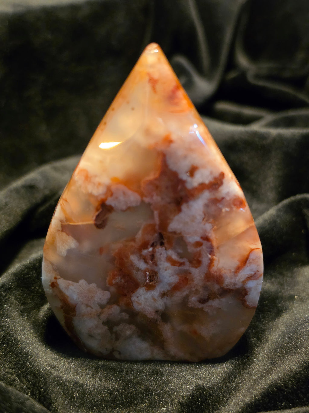 Flower Carnelian Freeform