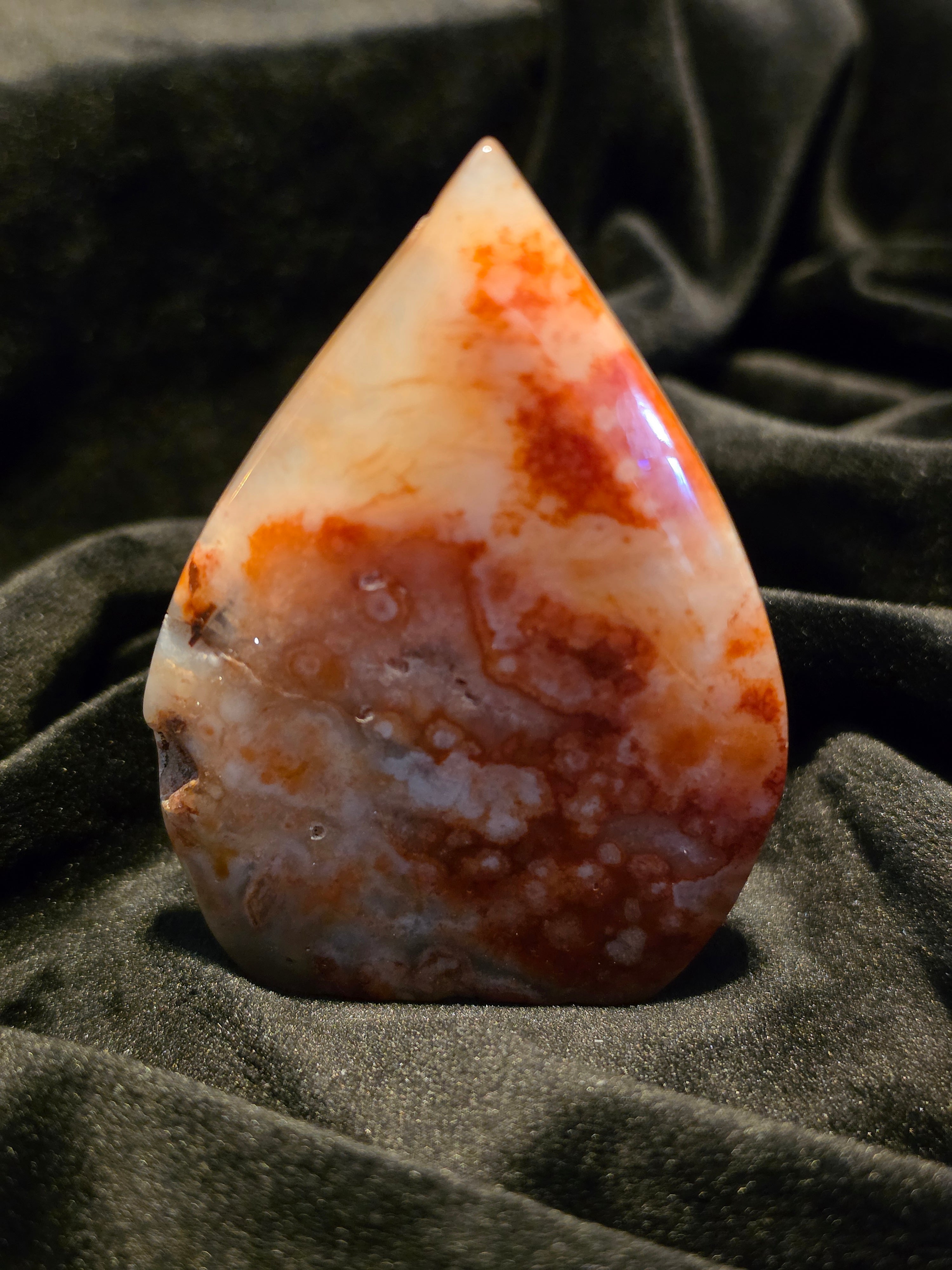 Flower Carnelian Freeform