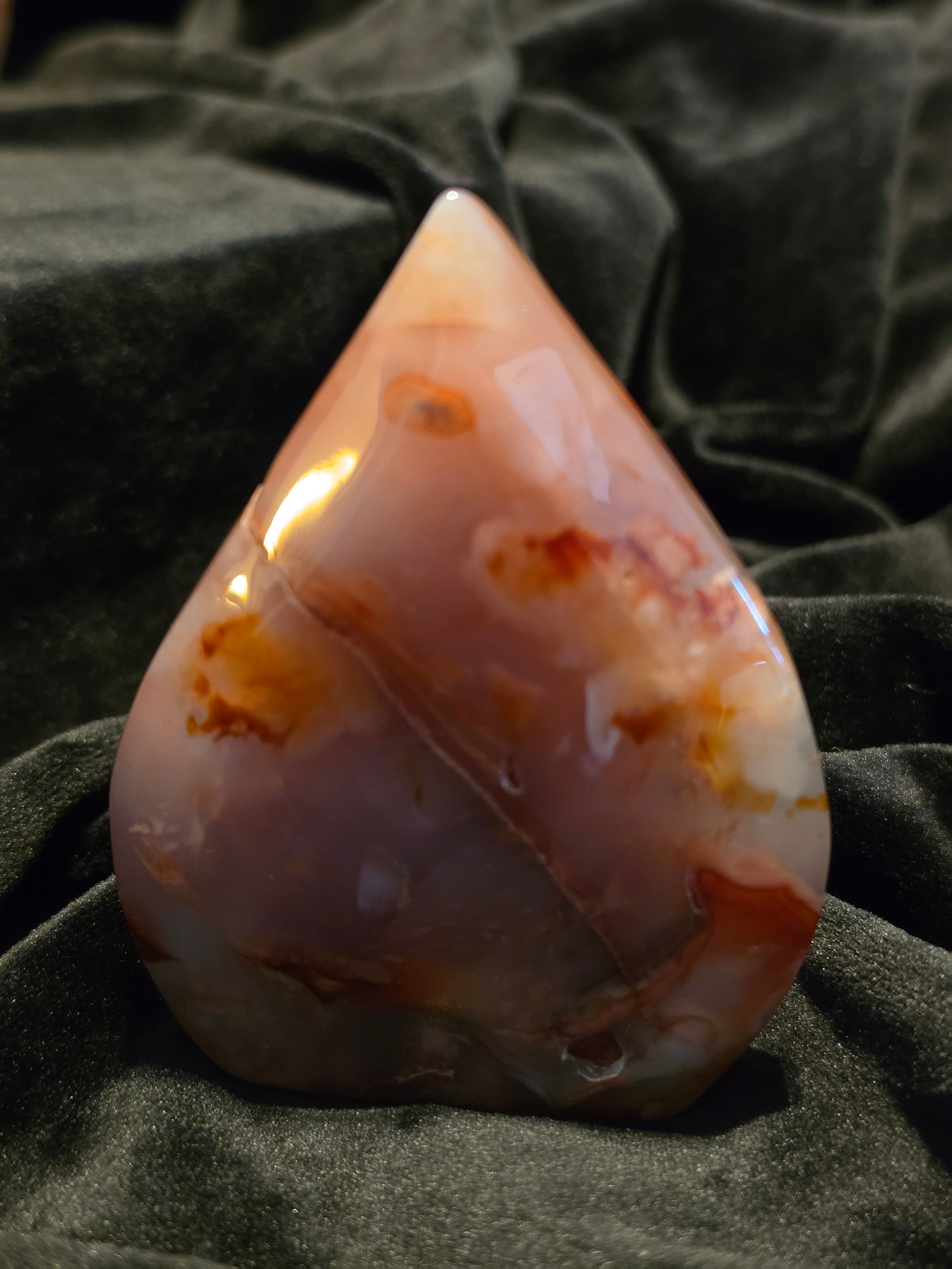 Flower Carnelian Freeform