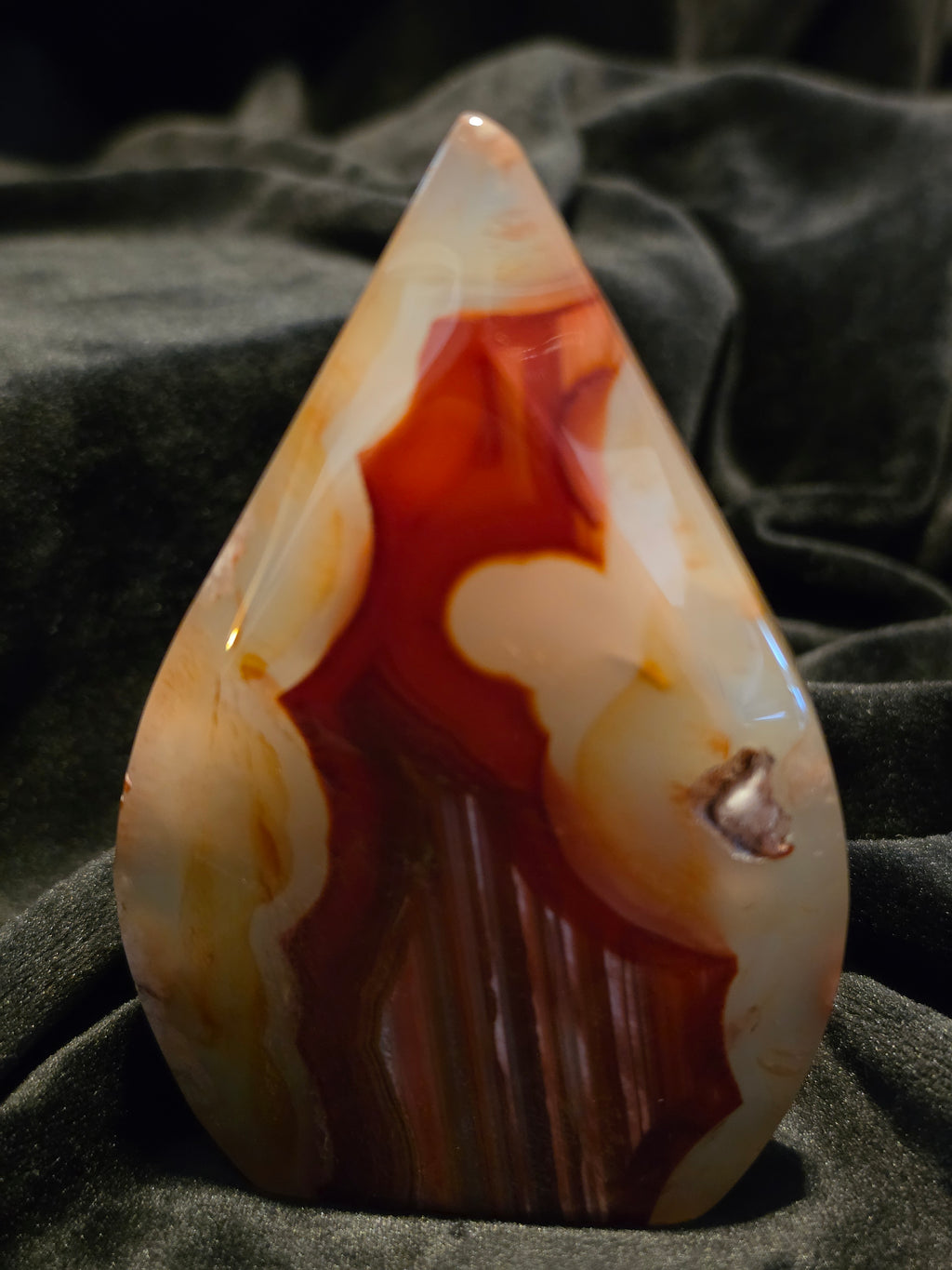 Flower Carnelian Freeform