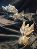 Volcano Agate Dragon Head